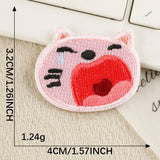 Self-Adhesive Kitten Embroidered Patch