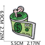 Vintage Dollar Bill Patch