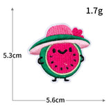 Pink Cartoon Embroidered Patch