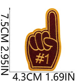 Game Day Embroidered Patch