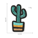 Cactus Embroidered Patch