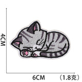 Cat Paw Embroidered Patch