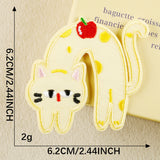 Self-Adhesive Cat Embroidered Patch