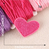 Valentine Heart Embroidered Patch