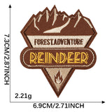 Round Badge Embroidered Patch