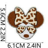Lipstick Leopard Heart Patch