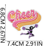 Cheer Embroidered Patch
