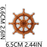 Pirate Ship Embroidered Patch