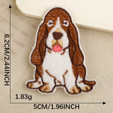 Self-Adhesive Dog and Cat Embroidered Patch