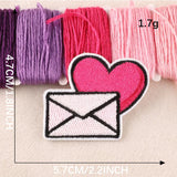 Valentine Heart Embroidered Patch