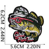 Vintage Fishing Patch