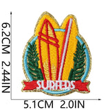 Summer Beach Chenille Patch