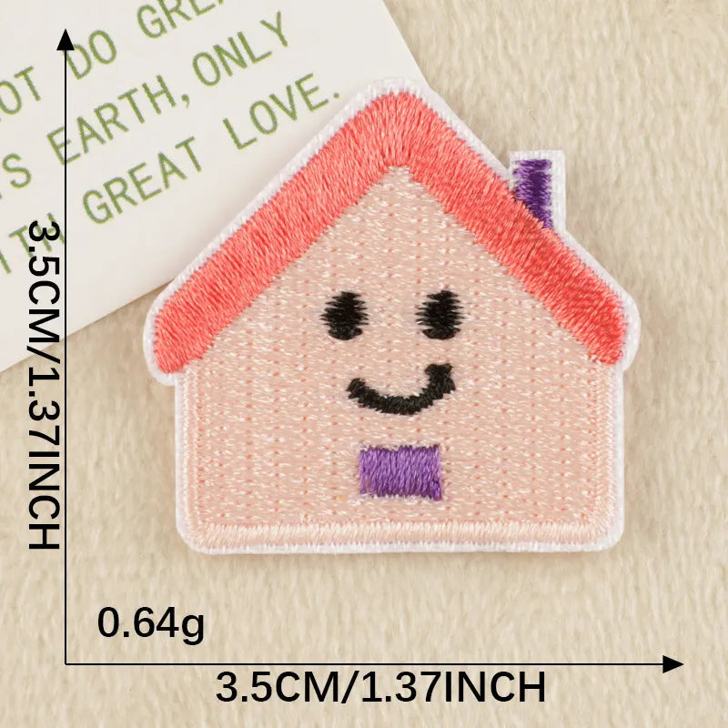 Animal Flower Tree Embroidered Patch