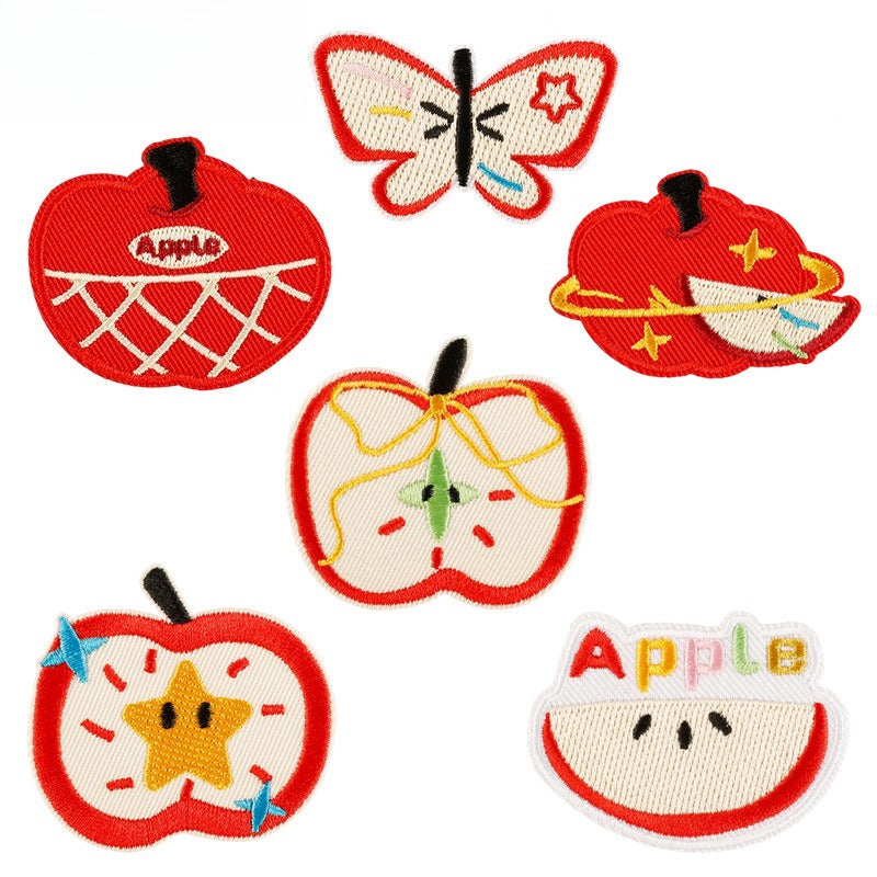 Apple Embroidered Patch