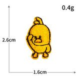 Smiley Heart Embroidered Patch