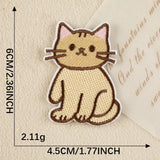 Self-Adhesive Cat Embroidered Patch