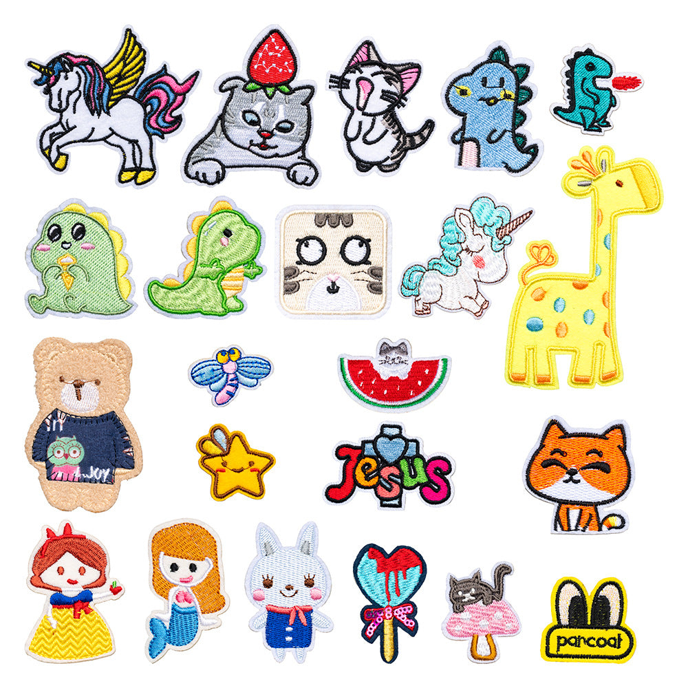 Self-Adhesive Animal Embroidered Patch