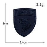 Letter Badge Embroidered Patch