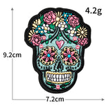 Day of the Dead Skull Patch