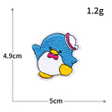 Self-Adhesive Animal Face Embroidered Patch
