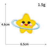 Self-Adhesive Animal Face Embroidered Patch