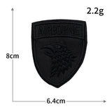 Letter Badge Embroidered Patch