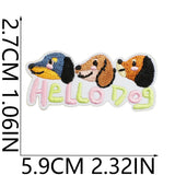 Dachshund Embroidered Patch