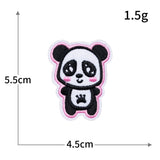 Self-Adhesive Animal Face Embroidered Patch