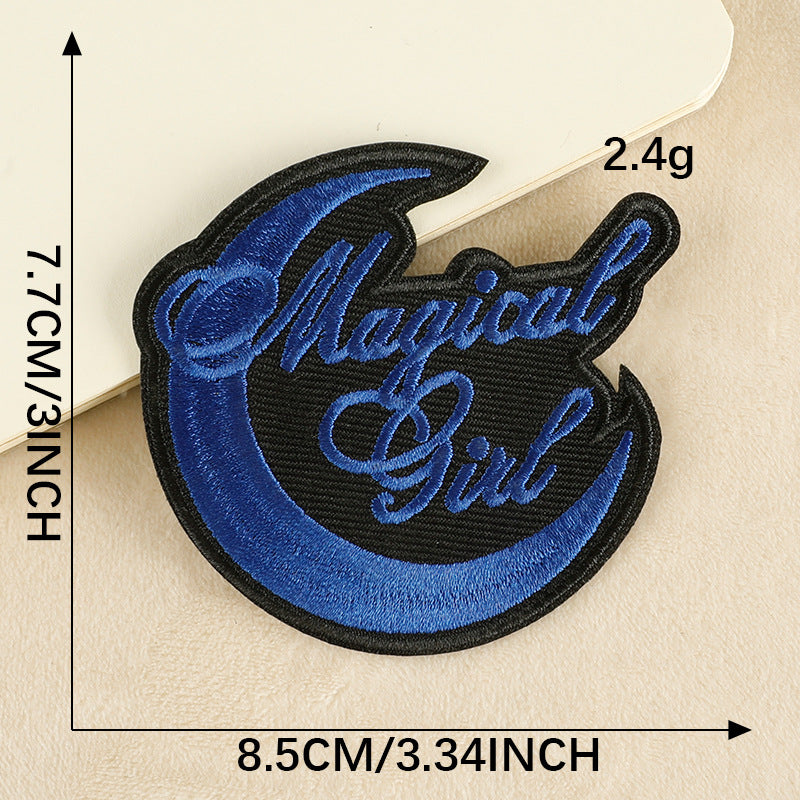 English Letter Embroidered Patch