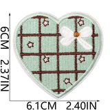 Heart Embroidered Patch