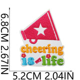 Cheer Embroidered Patch