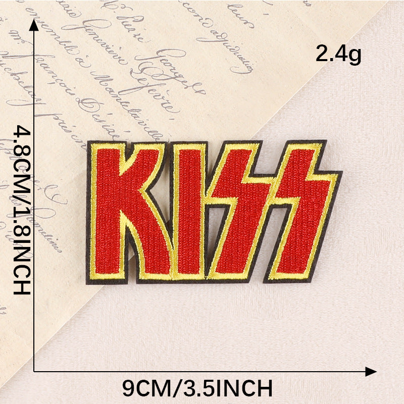 English Letter Embroidered Patch