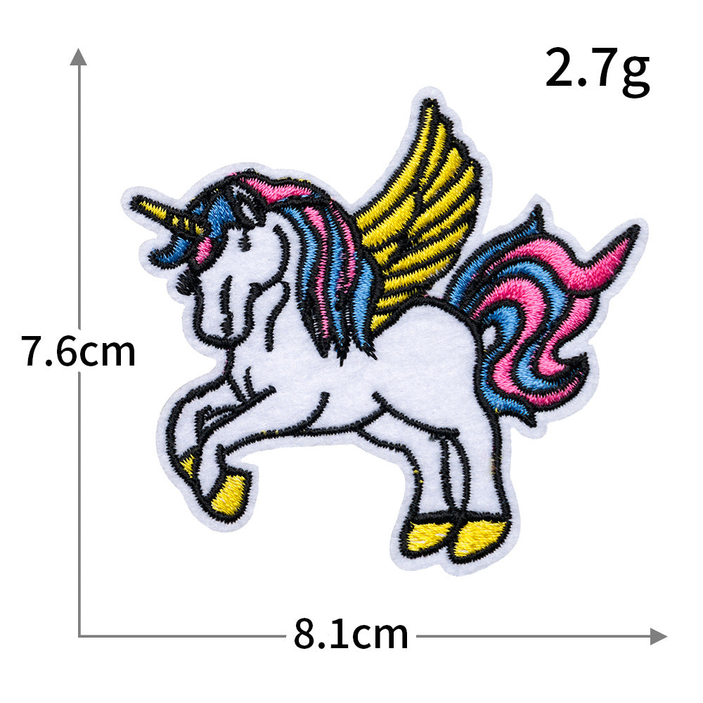 Self-Adhesive Animal Embroidered Patch