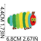 Caterpillar Embroidered Patch