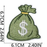 Vintage Dollar Bill Patch