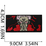 Manga Character Embroidered Patch
