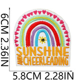 Cheer Embroidered Patch