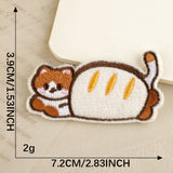 Self-Adhesive Dog and Cat Embroidered Patch
