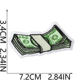 Vintage Dollar Bill Patch