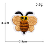 Mini Butterfly Bee Embroidered Patch