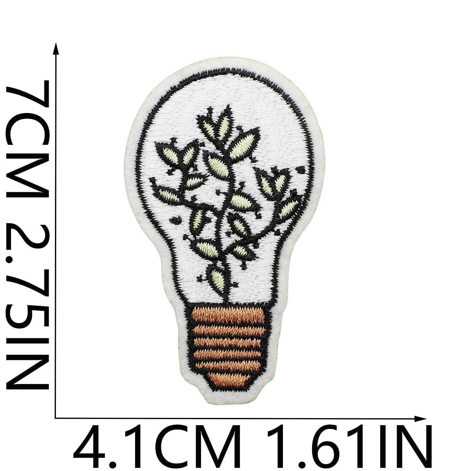 Plant Book Embroidered Patch