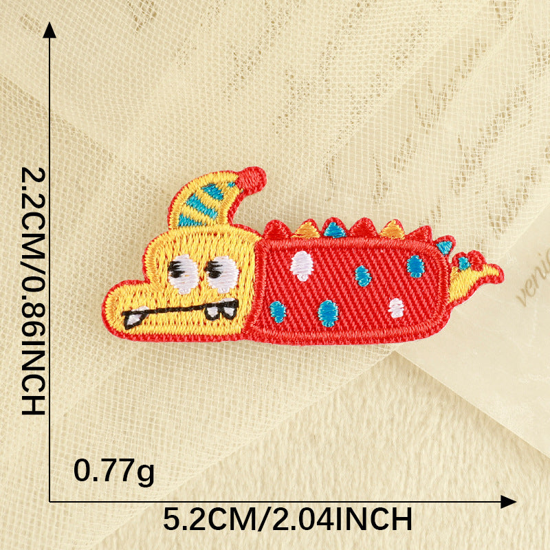Self-Adhesive Animal Embroidered Patch