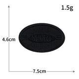 Letter Badge Embroidered Patch