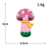 Pink Cartoon Embroidered Patch
