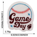 Basketball Embroidered Patch